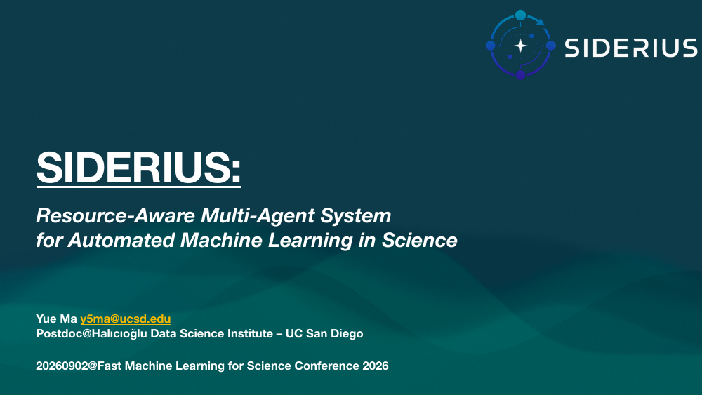 SIDERIUS: resource-aware multi-agent system for automated machine learning